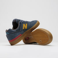 New Balance Numeric 574 Shoes - Blue Indigo / Gum thumbnail