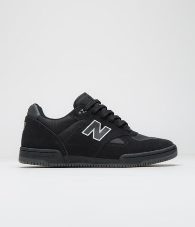 New Balance Numeric 600 Tom Knox Shoes - Black / Black