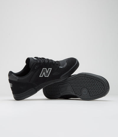 New Balance Numeric 600 Tom Knox Shoes - Black / Black