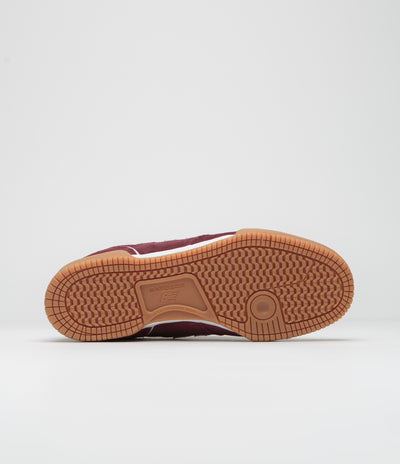 New Balance Numeric 600 Tom Knox Shoes - Burgundy / Gum