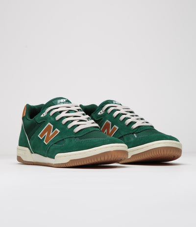 New Balance Numeric 600 Tom Knox Shoes - Green / Ginger