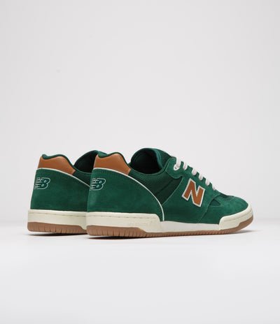 New Balance Numeric 600 Tom Knox Shoes - Green / Ginger