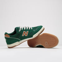 New Balance Numeric 600 Tom Knox Shoes - Green / Ginger thumbnail