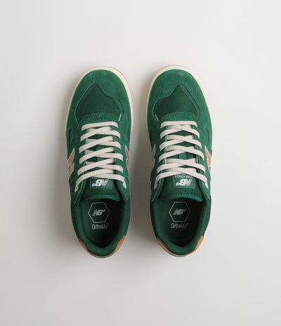 New Balance Numeric 600 Tom Knox Shoes - Green / Ginger