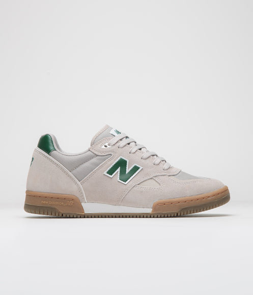 New Balance Numeric 600 Tom Knox Shoes - Sea Salt / Gum