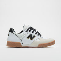 New Balance Numeric 600 Tom Knox Shoes - White / Black thumbnail