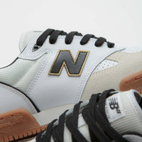 New Balance Numeric 600 Tom Knox Shoes - White / Black thumbnail