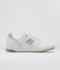 New Balance Numeric 600 Tom Knox Shoes - White / Grey