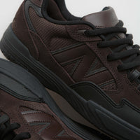 New Balance Numeric 808 Tiago Lemos Shoes - Brown / Black thumbnail