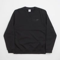 New Balance Numeric French Terry Crewneck Sweatshirt - Black thumbnail