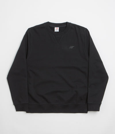 New Balance Numeric French Terry Crewneck Sweatshirt - Black