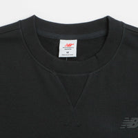 New Balance Numeric French Terry Crewneck Sweatshirt - Black thumbnail