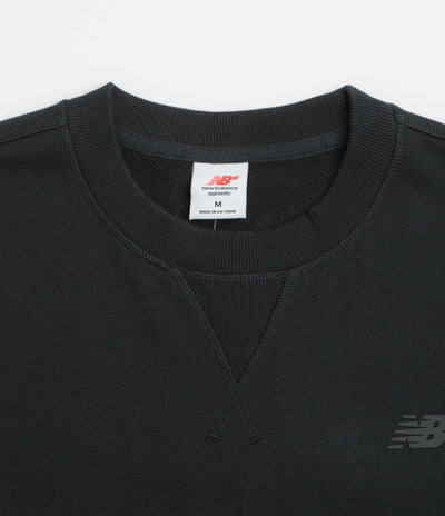 New Balance Numeric French Terry Crewneck Sweatshirt - Black