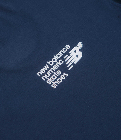 New Balance Numeric Small Logo T-Shirt - Navy