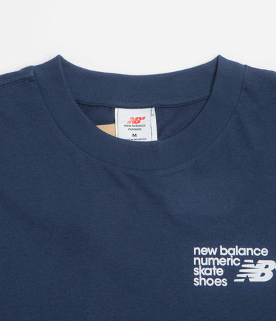 New Balance Numeric Small Logo T-Shirt - Navy