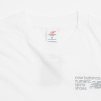 New Balance Numeric Small Logo T-Shirt - White thumbnail