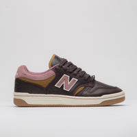 New Balance Numeric x 303 Boards 480 Shoes - Brown / Pink thumbnail