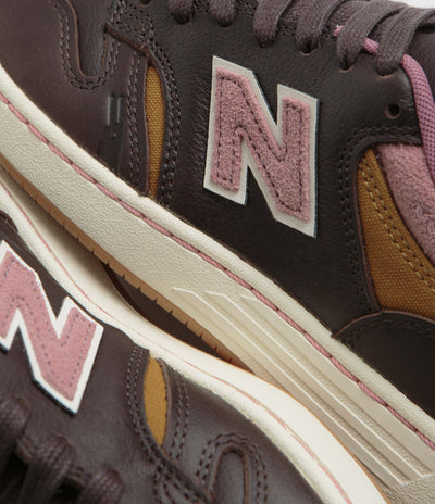 New Balance Numeric x 303 Boards 480 Shoes - Brown / Pink