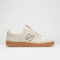 New Balance Numeric x Andrew Reynolds 480 Shoes - Sea Salt / Brown thumbnail