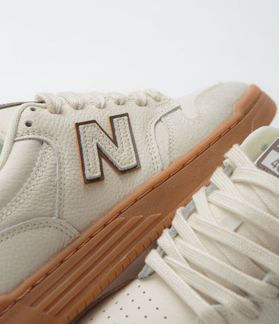 New Balance Numeric x Andrew Reynolds 480 Shoes - Sea Salt / Brown