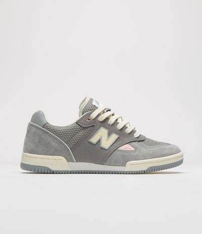 New Balance Numeric x Lost Art 600 Shoes - Sea Salt / Grey