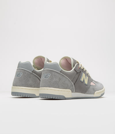 New Balance Numeric x Lost Art 600 Shoes - Sea Salt / Grey