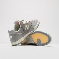 New Balance Numeric x Lost Art 600 Shoes - Sea Salt / Grey thumbnail