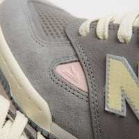 New Balance Numeric x Lost Art 600 Shoes - Sea Salt / Grey thumbnail