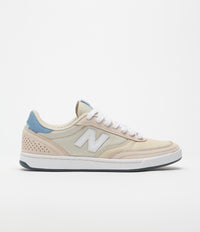 New Balance Numeric x Welcome 440 Shoes - Sea Salt / Red