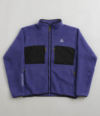 Nike ACG Arctic Wolf Full Zip Fleece - Persian Violet / Black / Summit White