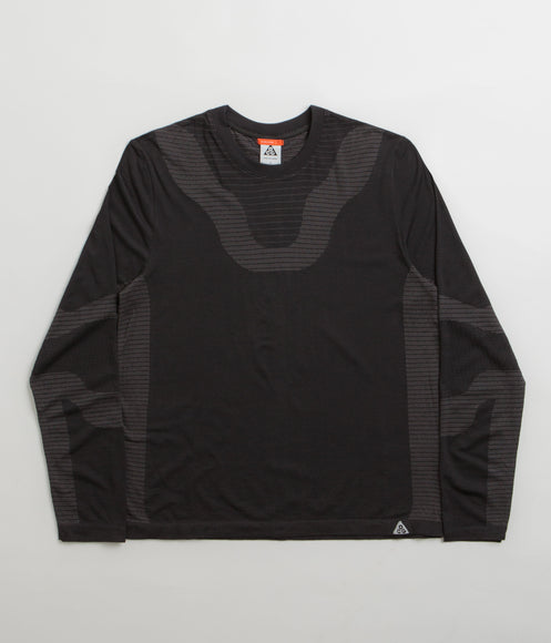 Nike ACG Delta River Long Sleeve T-Shirt - Black / Cool Grey