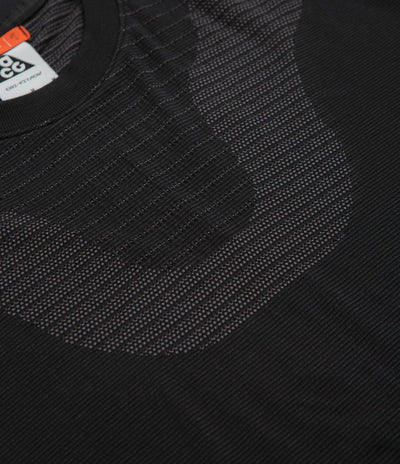 Nike ACG Delta River Long Sleeve T-Shirt - Black / Cool Grey