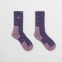 Nike ACG Everyday Cushioned Crew Socks - Purple Ink / Black / Summit White thumbnail