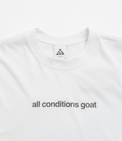 Nike ACG Goat T-Shirt - Summit White