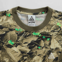 Nike ACG Leafcutter T-Shirt - Medium Olive thumbnail