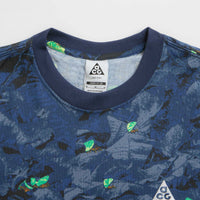 Nike ACG Leafcutter T-Shirt - Midnight Navy thumbnail