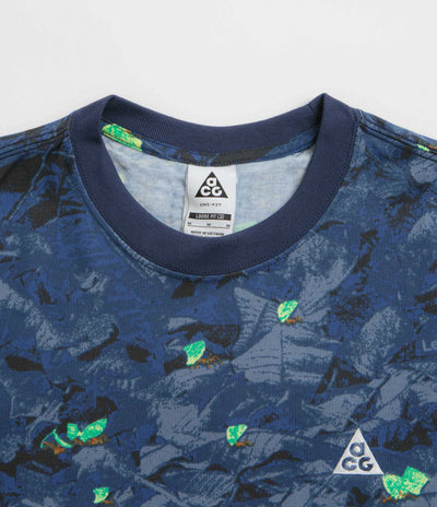 Nike ACG Leafcutter T-Shirt - Midnight Navy