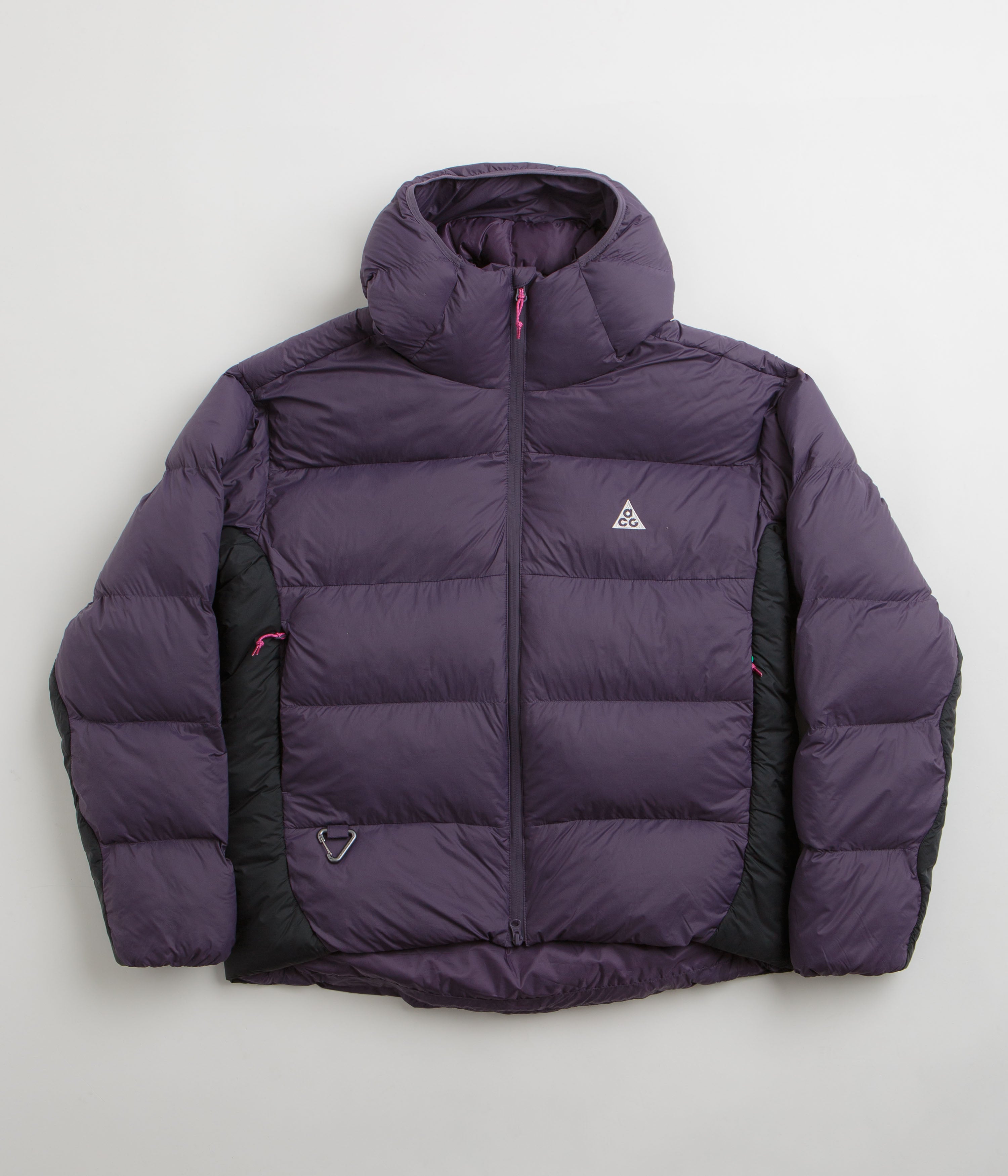 Nike ACG Lunar Lake Puffer Jacket Black Black Dark Smoke Grey Flatspot