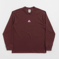 Nike ACG Lungs Long Sleeve T-Shirt - Burgundy Crush thumbnail