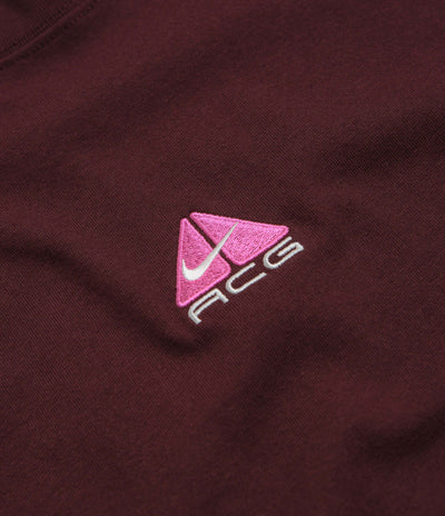 Nike ACG Lungs Long Sleeve T-Shirt - Burgundy Crush