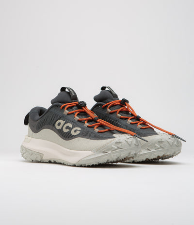 Nike ACG Mountain Fly 2 Low GTX Shoes - Dark Smoke Grey / Khaki - Light Orewood Brn