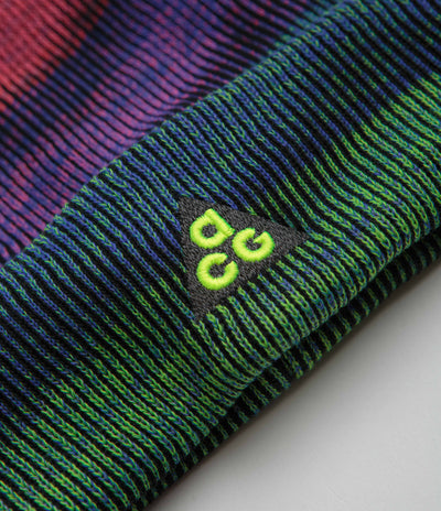 Nike ACG Peak Beanie - Light Crimson / Hyper Pink / Hyper Royal / Volt