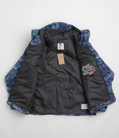 Nike ACG Skull Peak Full Zip Jacket - Midnight Navy / Black / Black / Summit White