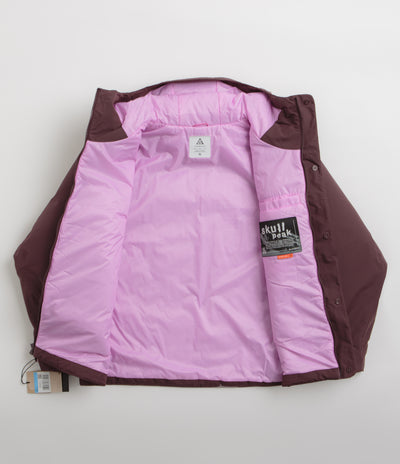 Nike ACG Skull Peak Jacket - Burgundy Crush / Beyond Pink / Summit White