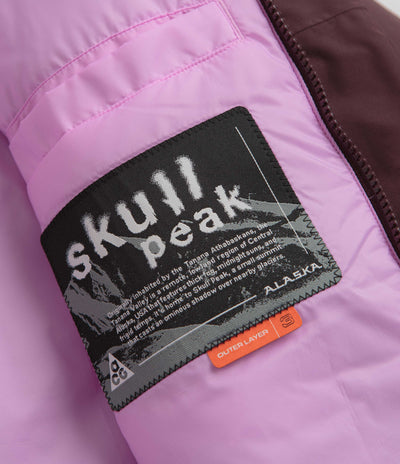 Nike ACG Skull Peak Jacket - Burgundy Crush / Beyond Pink / Summit White