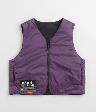 Nike ACG Skull Peak Reversible Vest - Black / Dark Raisin / Summit White