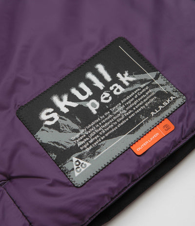 Nike ACG Skull Peak Reversible Vest - Black / Dark Raisin / Summit White