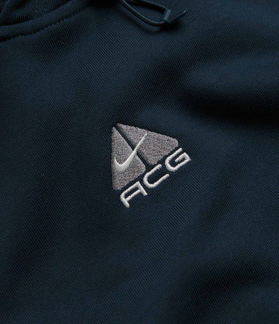 Nike ACG Therma-FIT Fleece Hoodie - Armory Navy / Black / Summit White