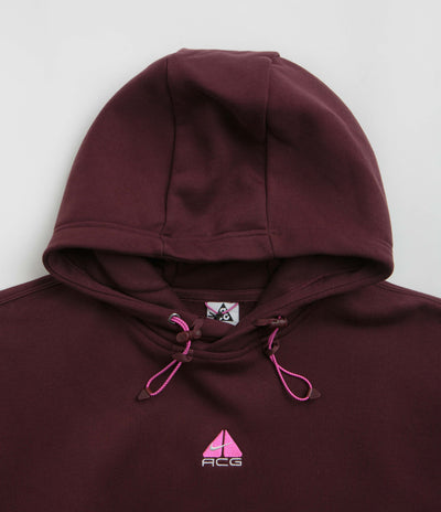 Nike ACG Therma-FIT Fleece Hoodie - Burgundy Crush / Summit White