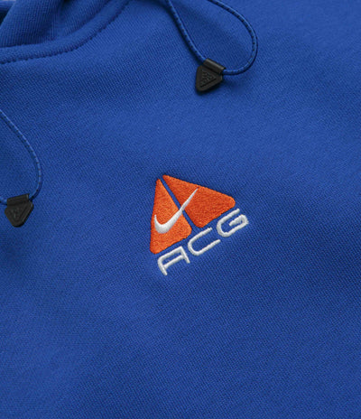 Nike ACG Therma-FIT Fleece Hoodie - Game Royal / Safety Orange / Summit White